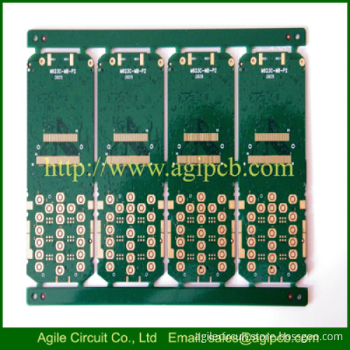 Mobile Phone Printed Circuits PCB used in Keypad board